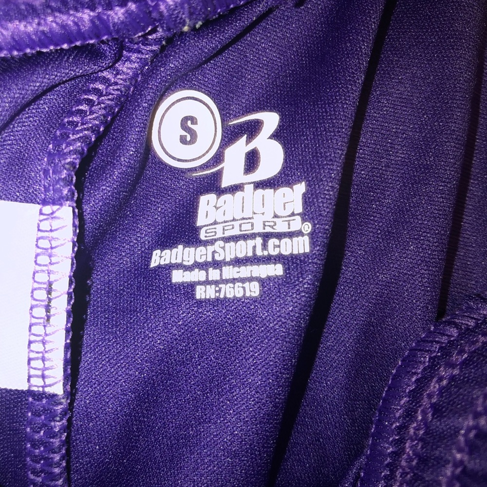 purple taylor university basketball shorts.